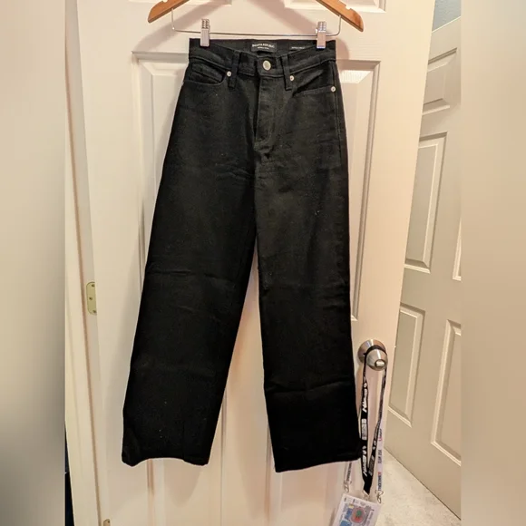 Banana Republic Petite High Rise Wide Leg Jeans - Picture 4 of 4